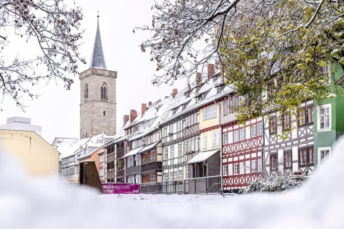 -Apartment Am Luisenpark-Perfekte Lage Im Gruenen Fuer Ihren Aufenthalt Erfurt Zewnętrze zdjęcie
